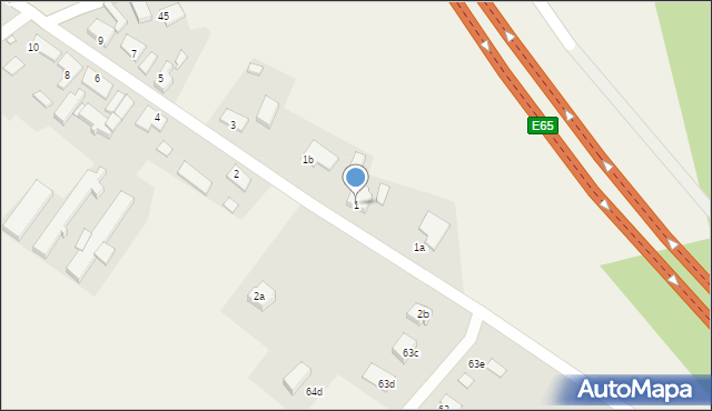 Dargobądz, Dargobądz, 1, mapa Dargobądz