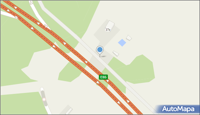 Dargobądz, Dargobądz, 37a, mapa Dargobądz