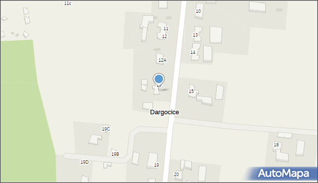 Dargocice, Dargocice, 17, mapa Dargocice