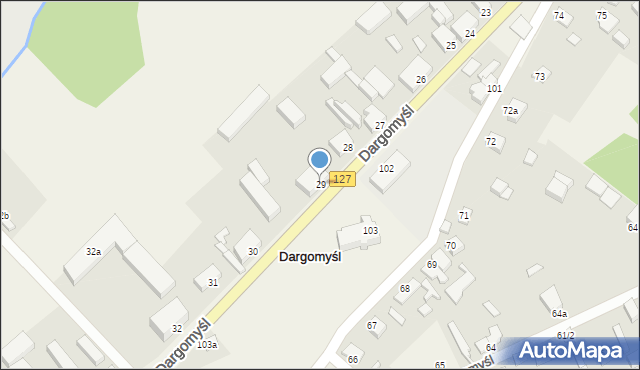Dargomyśl, Dargomyśl, 29, mapa Dargomyśl
