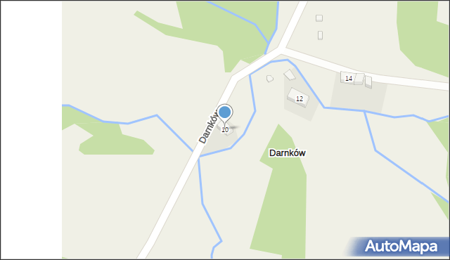 Darnków, Darnków, 10, mapa Darnków