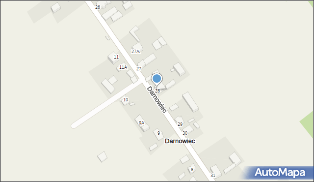 Darnowiec, Darnowiec, 28, mapa Darnowiec