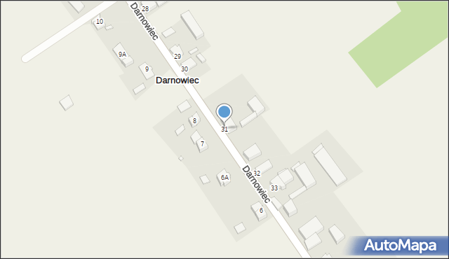 Darnowiec, Darnowiec, 31, mapa Darnowiec