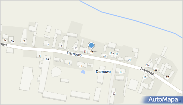 Darnowo, Darnowo, 15, mapa Darnowo