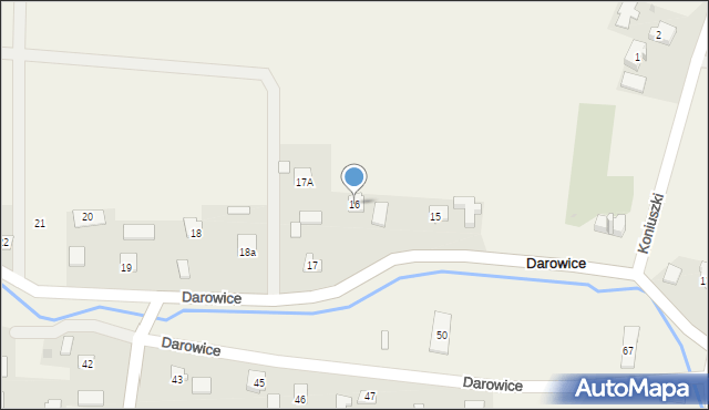 Darowice, Darowice, 16, mapa Darowice