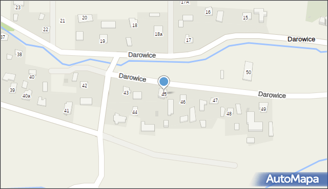 Darowice, Darowice, 45, mapa Darowice