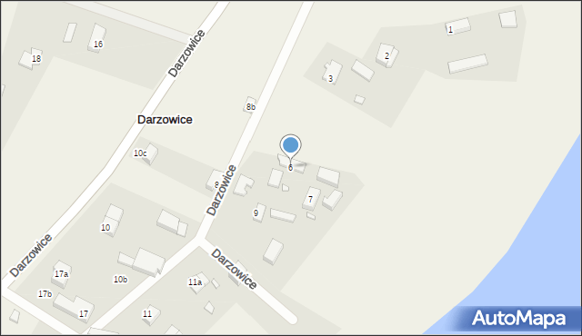 Darzowice, Darzowice, 6, mapa Darzowice