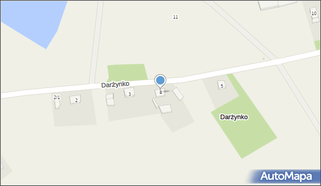 Darżynko, Darżynko, 4, mapa Darżynko