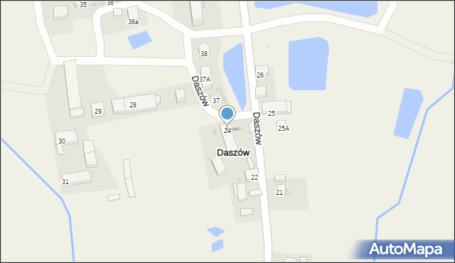 Daszów, Daszów, 24, mapa Daszów