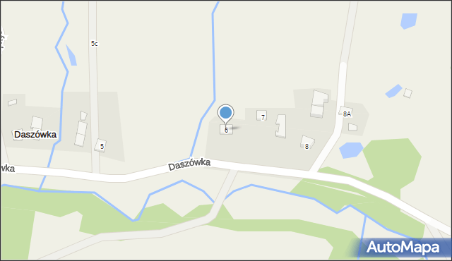 Daszówka, Daszówka, 6, mapa Daszówka