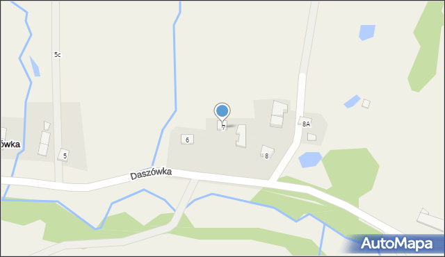 Daszówka, Daszówka, 7, mapa Daszówka