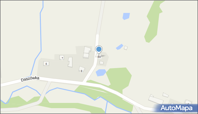 Daszówka, Daszówka, 8A, mapa Daszówka