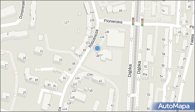 Elbląg, Dąbka Stanisława, płk., 49, mapa Elbląga