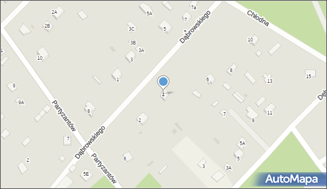 Garbatka-Letnisko, Dąbrowskiego Henryka, gen., 4, mapa Garbatka-Letnisko