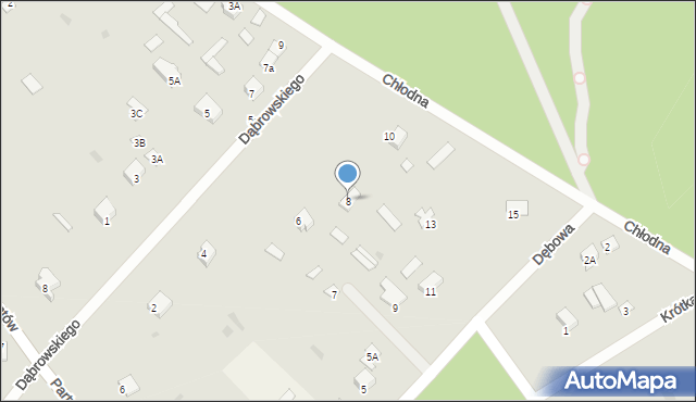 Garbatka-Letnisko, Dąbrowskiego Henryka, gen., 8, mapa Garbatka-Letnisko