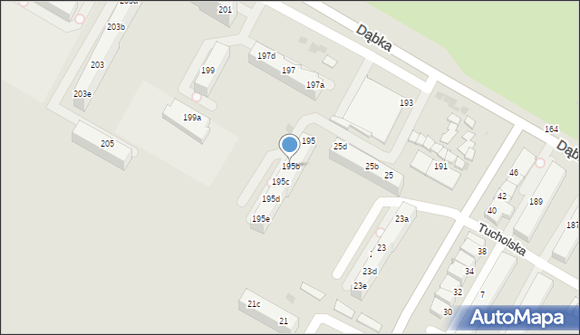 Gdynia, Dąbka Stanisława, płk., 195b, mapa Gdyni