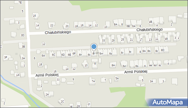 Grodzisk Mazowiecki, Daleka, 6l, mapa Grodzisk Mazowiecki