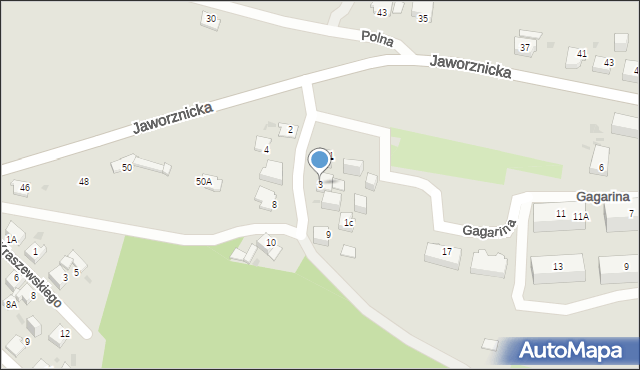 Jaworzno, Dąbrówka, 3, mapa Jaworzno