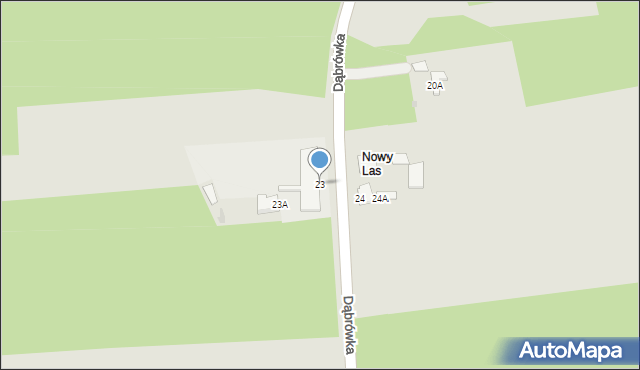 Kazimierz Dolny, Dąbrówka, 23, mapa Kazimierz Dolny