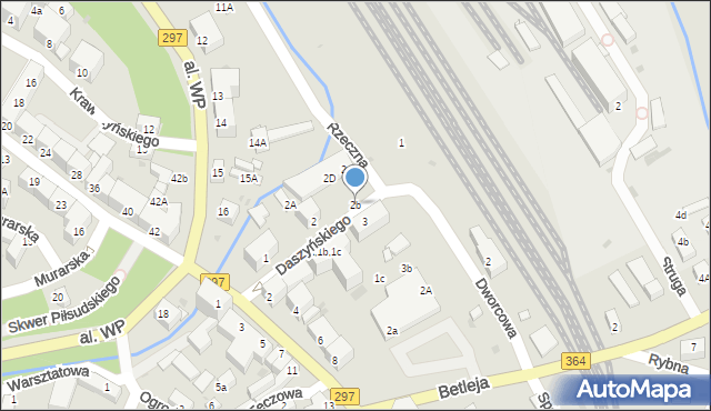 Lwówek Śląski, Daszyńskiego Ignacego, 2b, mapa Lwówek Śląski