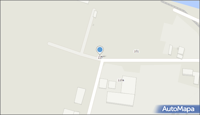 Malbork, Daleka, 115, mapa Malborka