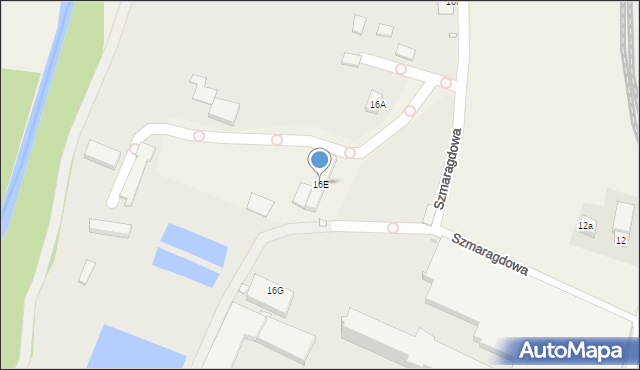 Mysłakowice, Daszyńskiego Ignacego, 16E, mapa Mysłakowice