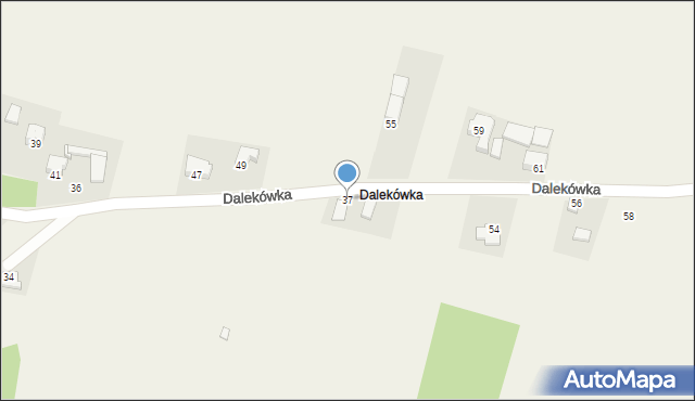 Myszkowice, Dalekówka, 37, mapa Myszkowice