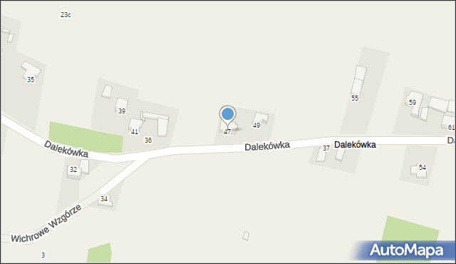 Myszkowice, Dalekówka, 47, mapa Myszkowice