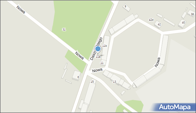 Niemodlin, Daszyńskiego, 11a, mapa Niemodlin