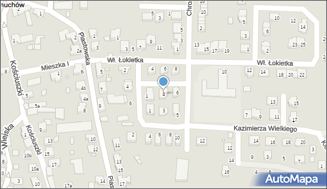 Otmuchów, Dąbrówki, 4, mapa Otmuchów