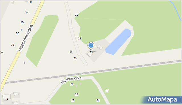 Piotrkowice, Daleka, 25, mapa Piotrkowice