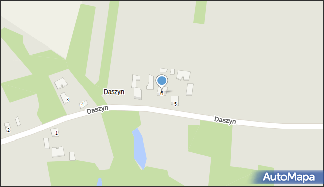 Połaniec, Daszyn, 6, mapa Połaniec