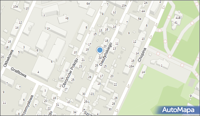 Pruszków, Daszyńskiego Ignacego, 24, mapa Pruszków