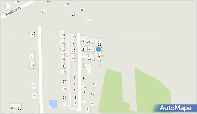 Radzymin, Dąbrowskiego Henryka, gen., 16, mapa Radzymin