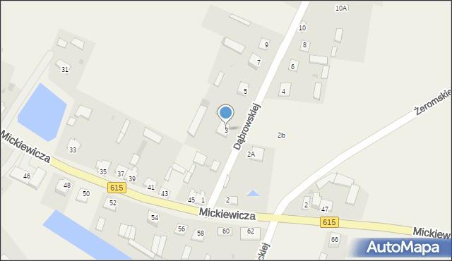 Stupsk, Dąbrowskiej Marii, 3, mapa Stupsk