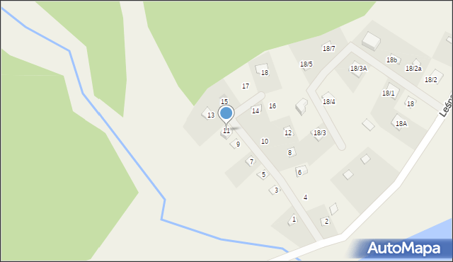 Świekatowo, Daglezjowa, 11, mapa Świekatowo