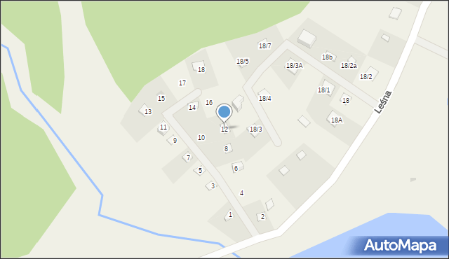 Świekatowo, Daglezjowa, 12, mapa Świekatowo