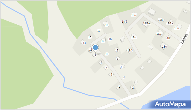 Świekatowo, Daglezjowa, 9, mapa Świekatowo