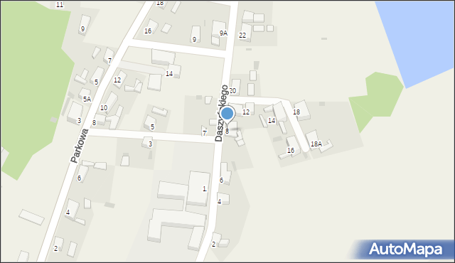 Tuplice, Daszyńskiego, 8, mapa Tuplice