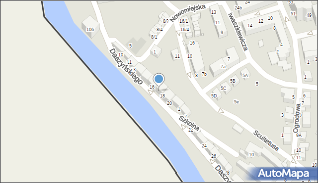 Zgorzelec, Daszyńskiego Ignacego, 17, mapa Zgorzelec