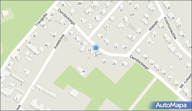 Ciechocinek, Dembickiego Józefa, 14, mapa Ciechocinek
