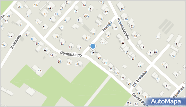 Ciechocinek, Dembickiego Józefa, 17, mapa Ciechocinek