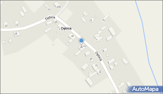 Dębica, Dębica, 19, mapa Dębicy