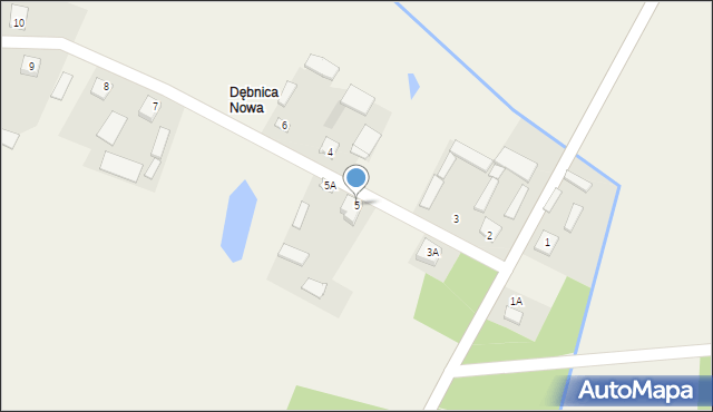 Dębnica, Dębnica, 5, mapa Dębnica