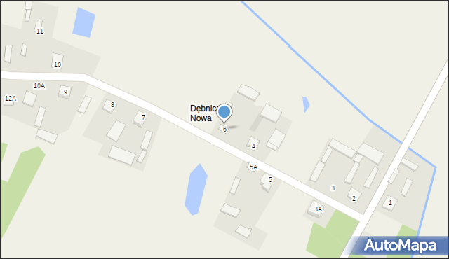 Dębnica, Dębnica, 6, mapa Dębnica