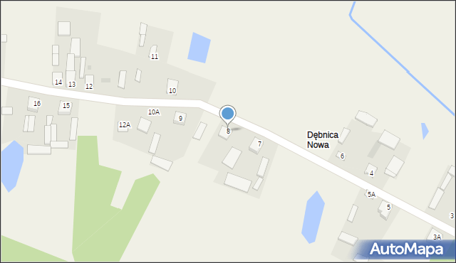 Dębnica, Dębnica, 8, mapa Dębnica