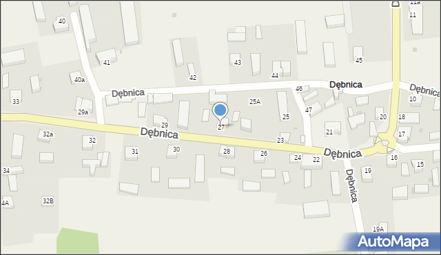 Dębnica, Dębnica, 27, mapa Dębnica