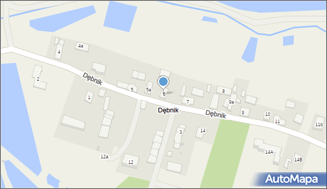 Dębnik, Dębnik, 6, mapa Dębnik