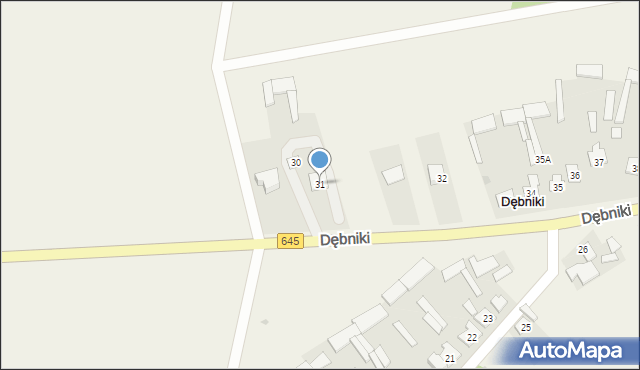 Dębniki, Dębniki, 31, mapa Dębniki