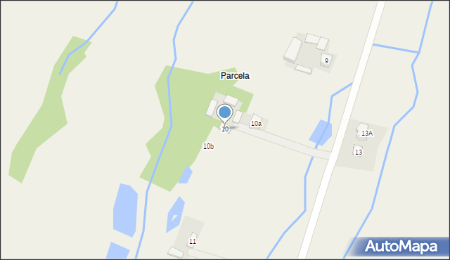 Dębno, Dębno, 10, mapa Dębno